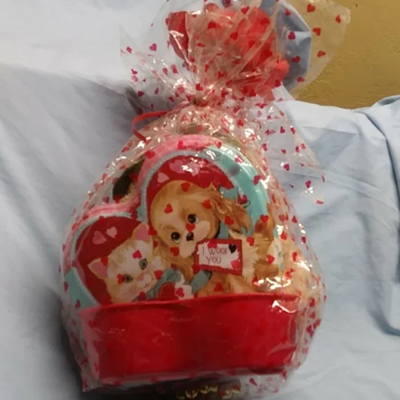 Baby Gund Teddy Bear gift basket